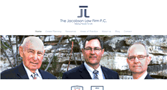 Desktop Screenshot of jacobsonlawsa.com